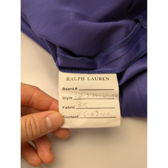 Ralph Lauren American Living Small Dress Purple Plum Sleeveless Cocktail Sheath - Picture 7 of 9